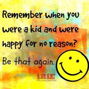 be happy for no reason
